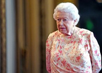 LONDON, ENGLAND - JULY 17: Queen Elizabeth II as she views the exhibition to mark the 200th anniversary of the birth of Queen Victoria for the Summer Opening of Buckingham Palace on July 17, 2019 in London, England. (Photo by Victoria Jones - WPA Pool/Getty Images)