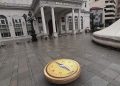 Архивска фотографија од герила акција пред седиштето на ВМРО-ДПМНЕ, 2020 г.