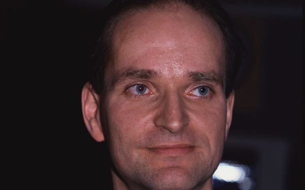 Portrait of Kraftwerk Band Member Florian Schneider   (Photo by Lynn Goldsmith/Corbis/VCG via Getty Images)