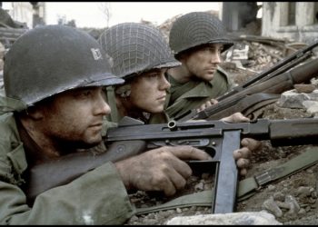 Снимка од екран од филмот „Спасувајќи го војникот Рајан“