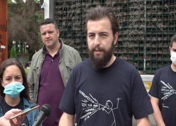 Абдула Османи, Алијанса за Албанците/ Фото: Зоран Димовски, Фронтлајн