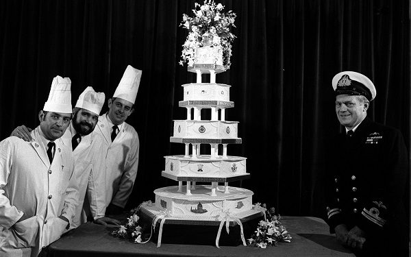 THE OFFICIAL ROYAL WEDDING CAKE FOR DIANA SPENCER AND PRINCE CHARLES (Photo by PA Images via Getty Images)