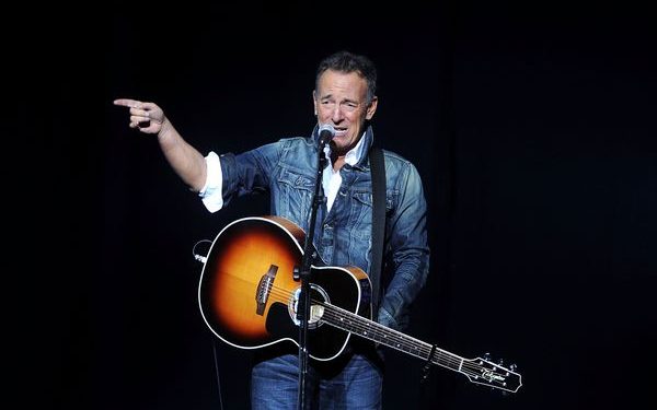 FILE - In this Nov. 5, 2018 file photo, Bruce Springsteen performs at the 12th annual Stand Up For Heroes benefit concert at the Hulu Theater at Madison Square Garden in New York. Springsteen will appear on SiriusXMâ€™s E Street Radio on Wednesday at 10 a.m. ET. According to E Street Radio host Jim Rotolo, Springsteen will be DJing music heâ€™s been listening to while under quarantine. (Photo by Brad Barket/Invision/AP, File)