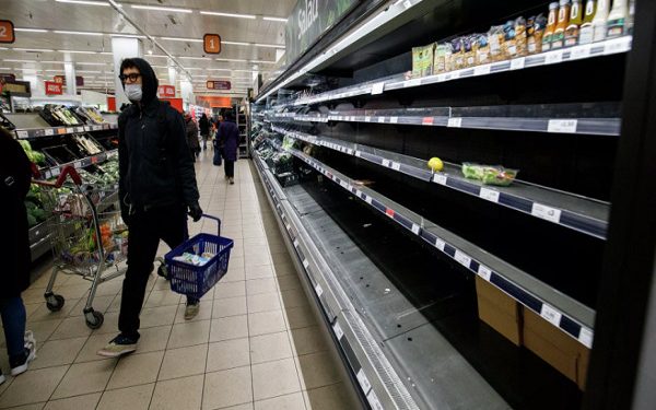Фотографија од супермаркет во Британија по Бреегзит лажно употребена како доказ дека во Западна Европа има недостиг од храна