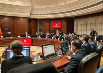 Седница на Влада. Фото: М. Ацковска / Фронтлајн