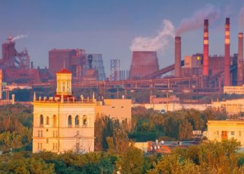 Индустриска зона Запорожје, Украина (фото извор: www.encyclopediaofukraine.com)
