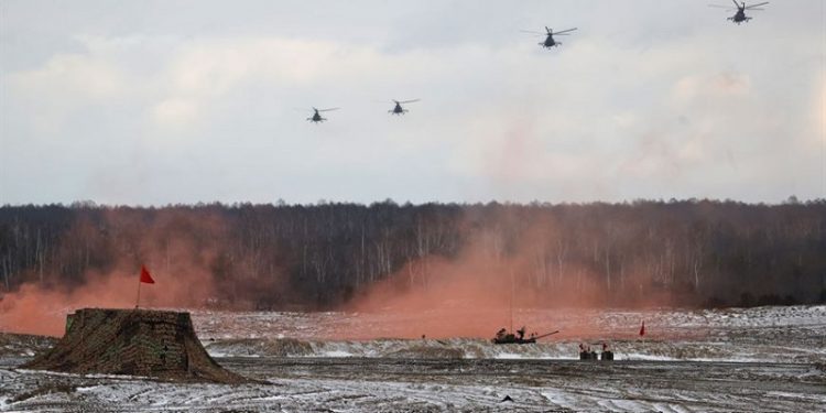 Руски воени вежби во Белорусија