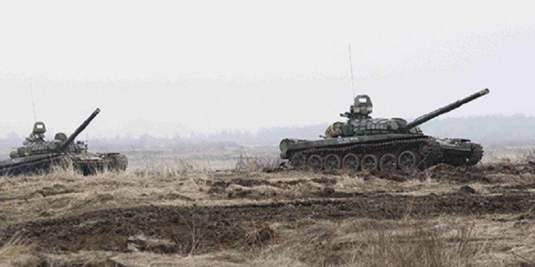 Руски тенкови (фото извор: Министерство обороны Российской Федерации)