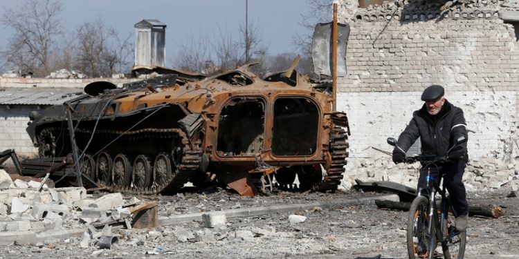 Ukraine March 15, 2022. REUTERS/Alexander Ermochenko/File Photo