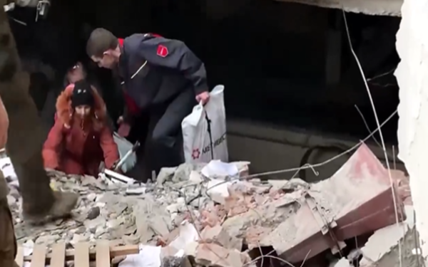 фото: Твитер/ Марија Авдеева/ Евакуација од Азовстал