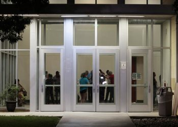 Robb Elementary School, in Uvalde, Texas,  EPA-EFE/AARON M. SPRECHER