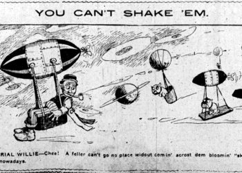 Карикатура од Џорџ Хериман, објавена во 1901 година (New York Evening Journal, 23 March 1901; source: Wikimedia Commons)