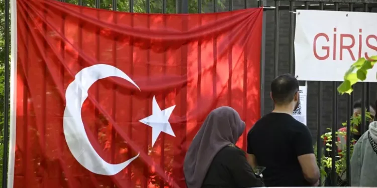 Гласачи на Турција во Германија