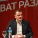 претседателот на комисијата за транспорт и врски на СДСМ, Митко Трајчулески на денешната трибина на тема инфраструктура „Резултати што прават разлика“ што се одржа во Битола.