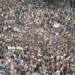 Белград 24.06.2023 г. Осми протест „Србија против насилство“ Фото: Нова.рс