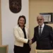 Претседателот Џафери, денес, на маргините на состанокот на високо ниво на спикери на парламенти на земји членки на НАТО, оствари средба со првата потпретседателка на Националното собрание на Француската Република, Валери Рабо на нејзино барање.