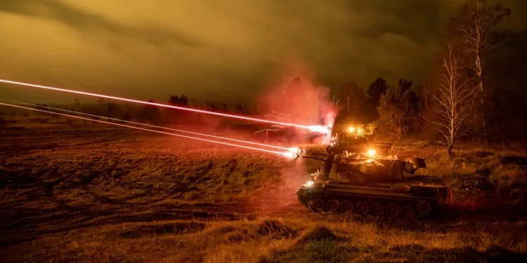 Романските Гепарди пукаат за време на вежба. Фото: Армија на САД