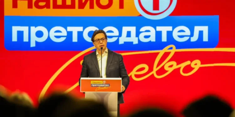 Стево Пендаровски, кандидат на коалицијата “За европска иднина“ за претседател на РСМ