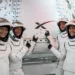 Астронаутите на Polaris Dawn ги покажаа новите вселенски одела за пешачење. Фото: Поларис програма