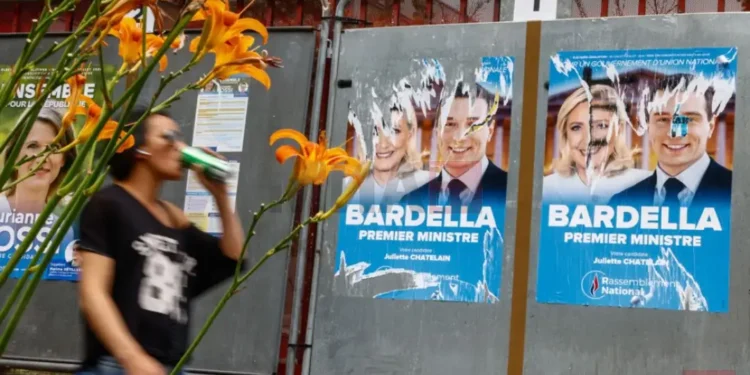 Франција, избори. Фото: ЕПА, преземено од МИА