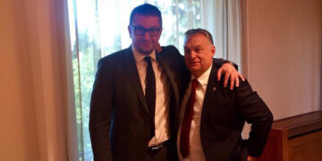 Мицкоски и Орбан (Фото архива: Фејсбук/Христијан Мицкоски)