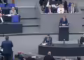 Bundestag debate on Srebrenica genocide, 11 July, 2025 Photo> screenshot from DW video