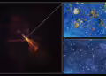 Фото: ESO/L. Calçada/ALMA(ESO/NAOJ/NRAO)/M. McClure et al