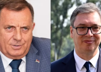 Milorad Dodik /Aleksandar Vucic Source> Wikipedia